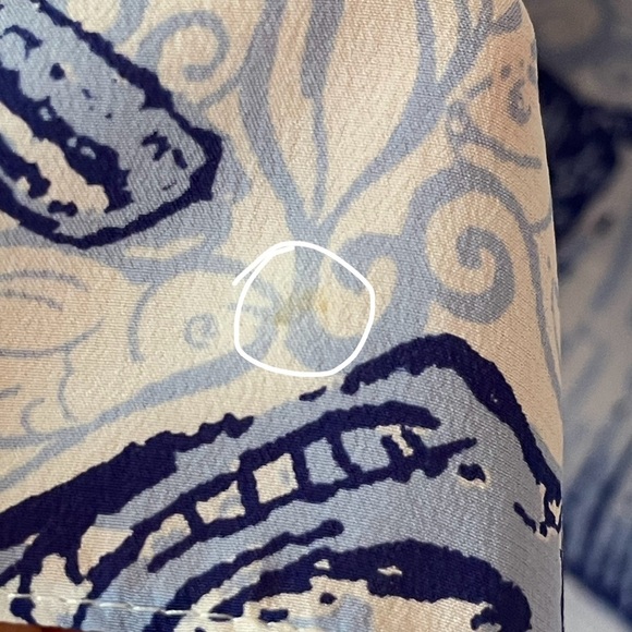 Lilly Pulitzer Matilda Silk Top Stuffed Shells Size XXS - Picture 12 of 16